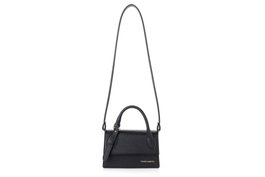 Vince Camuto Parma - Black Bolso de mano de Piel de Vinilo Negro